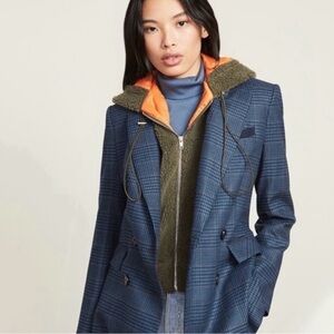 Veronica Beard Dickey - Orange Lining